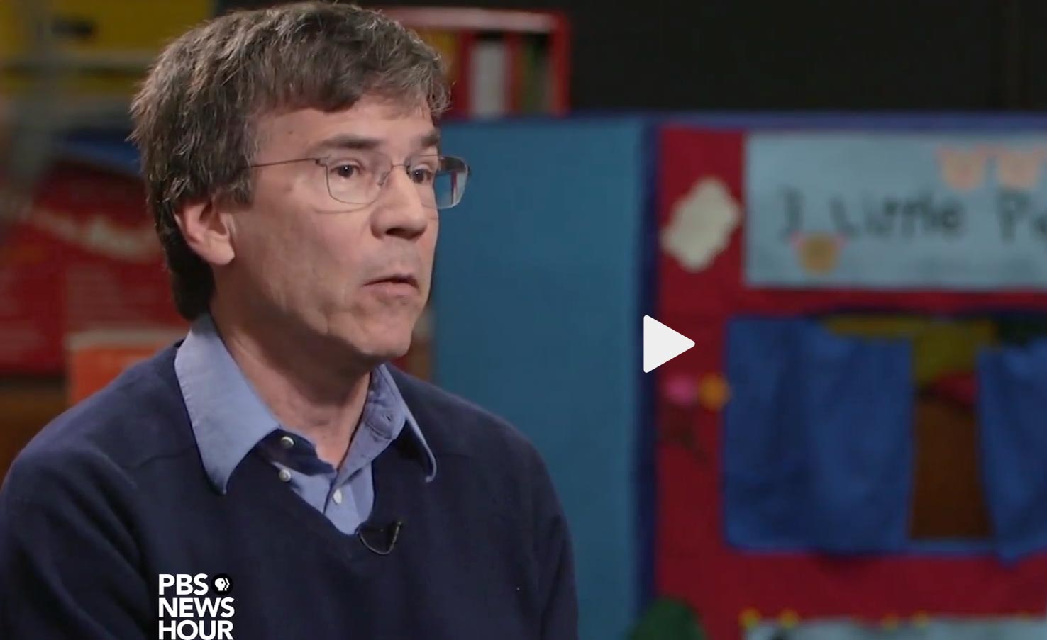 Bill Gormley appears on PBS News Hour. “Seeing success, conservative Oklahoma banks on universal preschool”